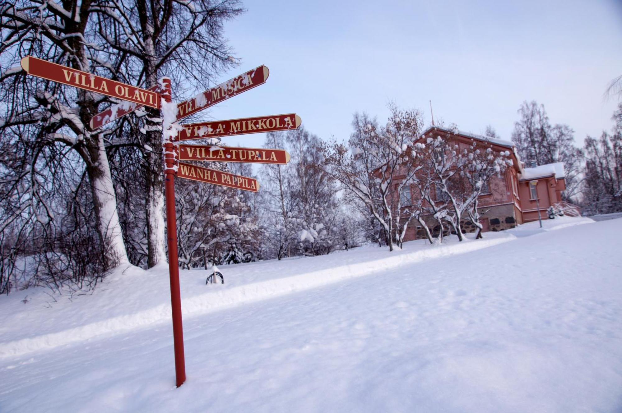 Savonlinnan Kansanopisto - Wanha Pappila Bagian luar foto