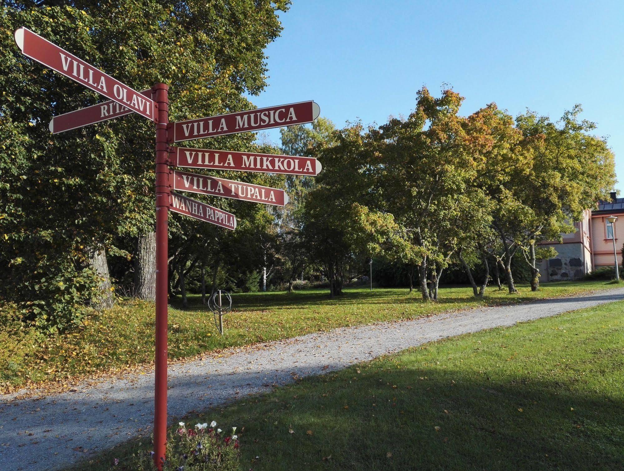 Savonlinnan Kansanopisto - Wanha Pappila Bagian luar foto